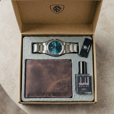 Specail Watch + Perfume + Money Wallet Combo